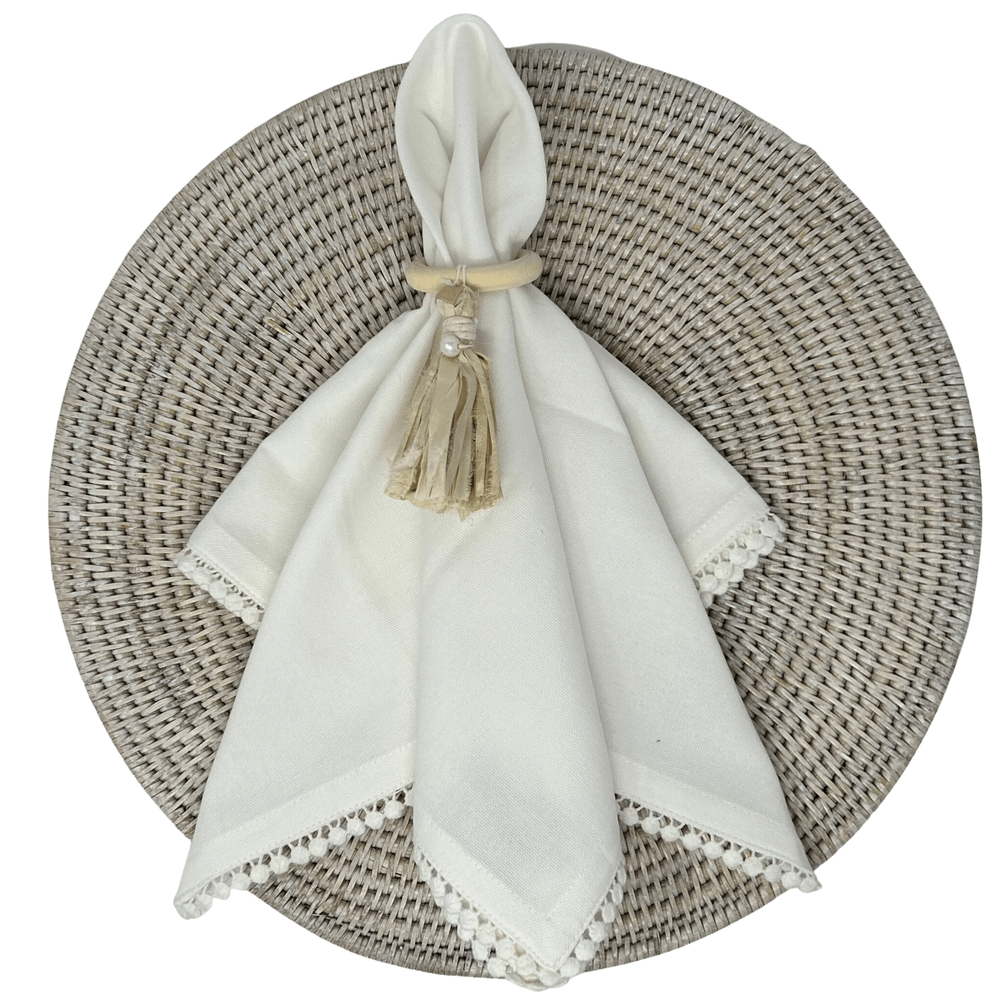Fresh Water Napkin Ring - Sea Green Designs
