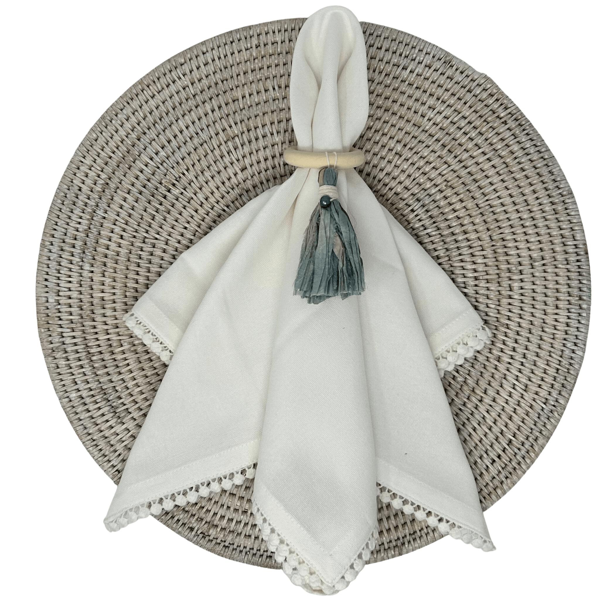Fresh Water Napkin Ring - Sea Green Designs