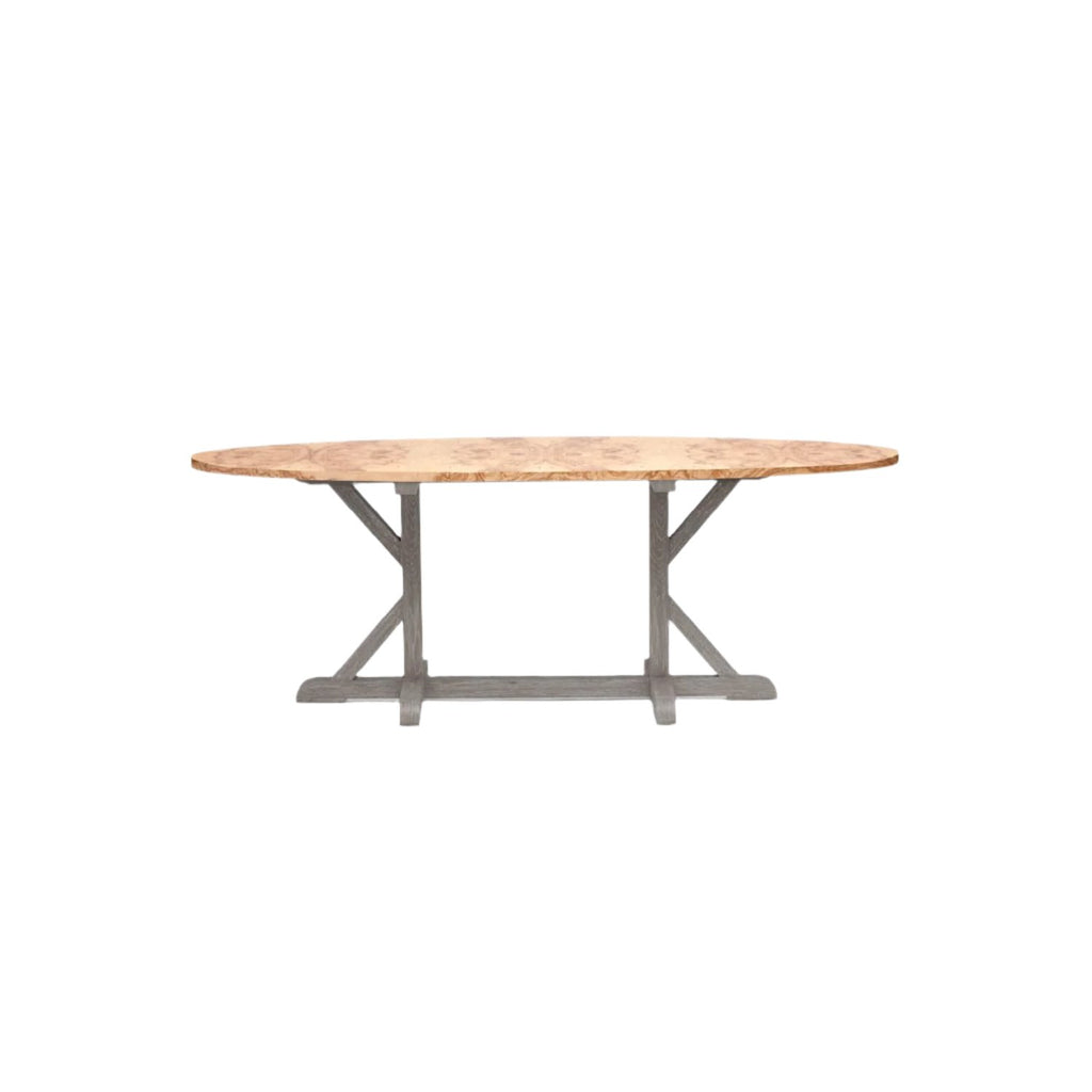 Dane Oval Dining Table - Sea Green Designs