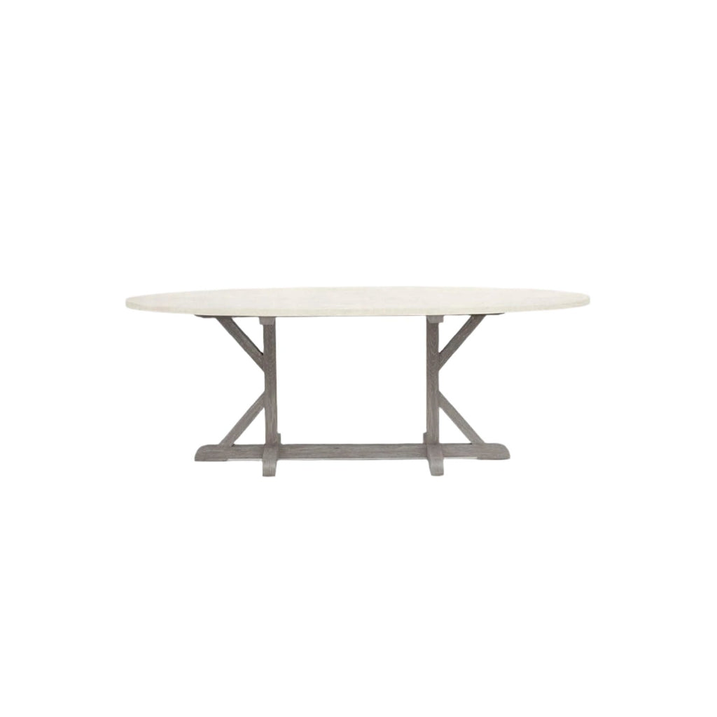 Dane Oval Dining Table - Sea Green Designs