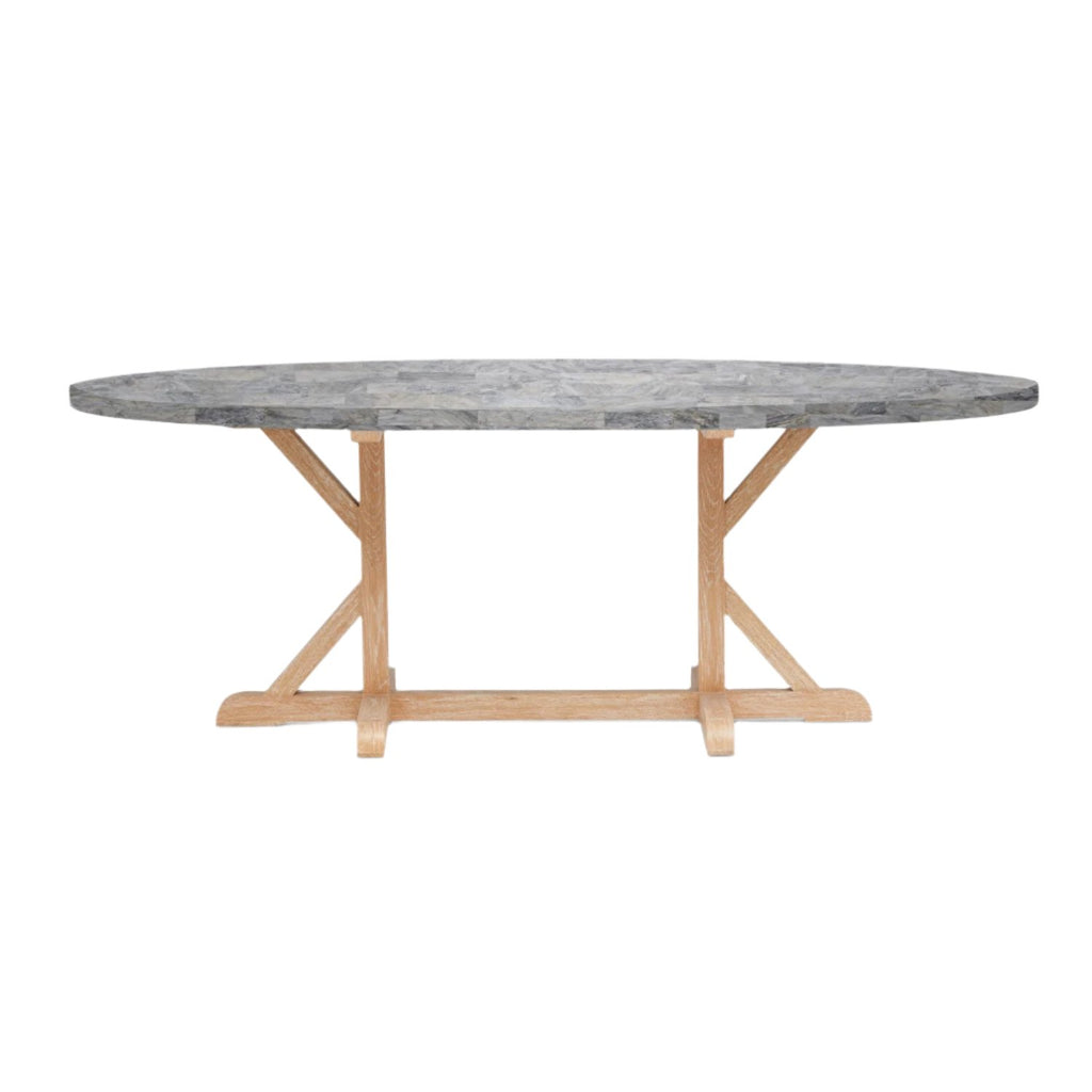 Dane Oval Dining Table - Sea Green Designs