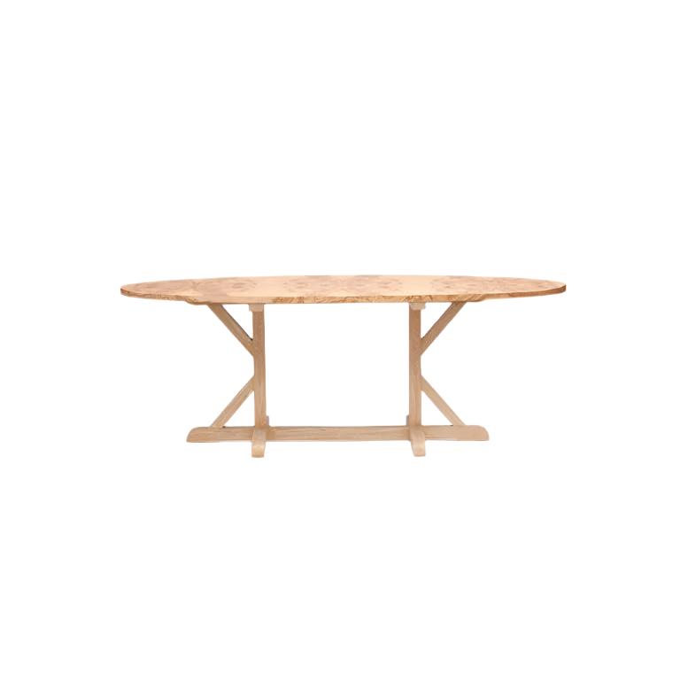 Dane Oval Dining Table - Sea Green Designs