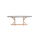 Dane Oval Dining Table - Sea Green Designs