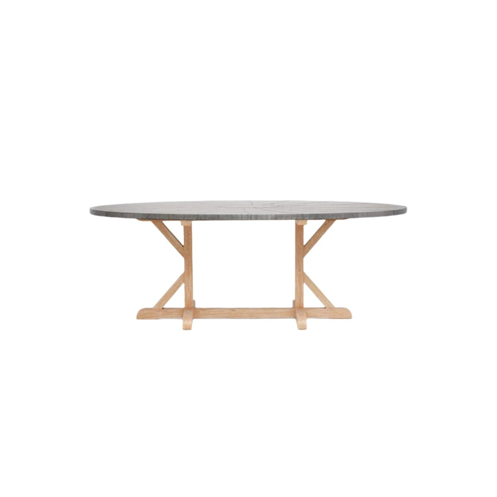 Dane Oval Dining Table - Sea Green Designs