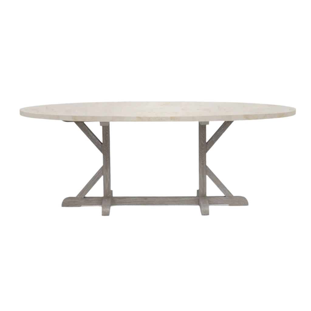 Dane Oval Dining Table - Sea Green Designs