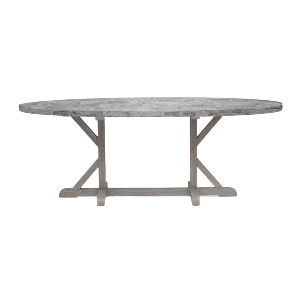 Dane Oval Dining Table - Sea Green Designs