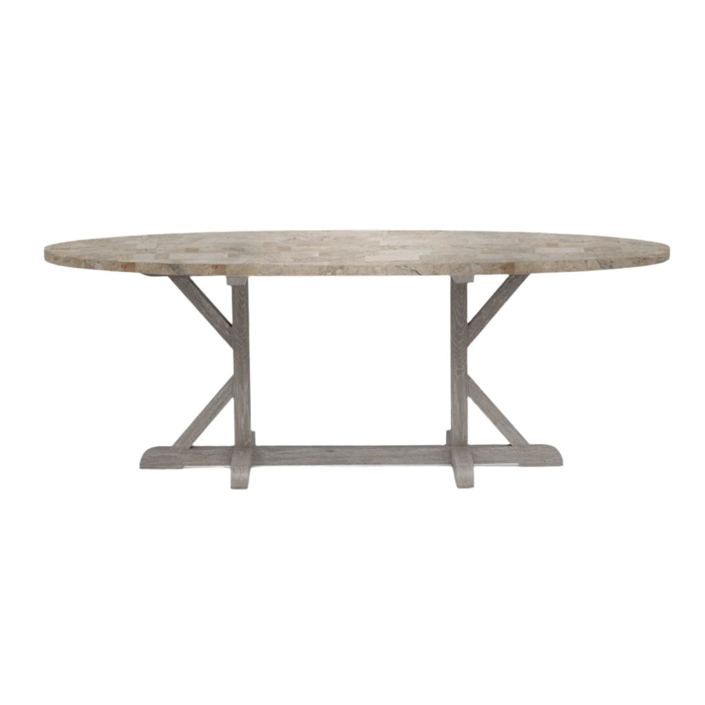 Dane Oval Dining Table - Sea Green Designs