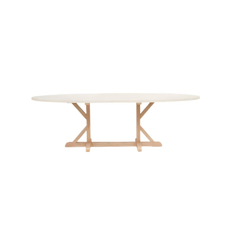 Dane Oval Dining Table - Sea Green Designs