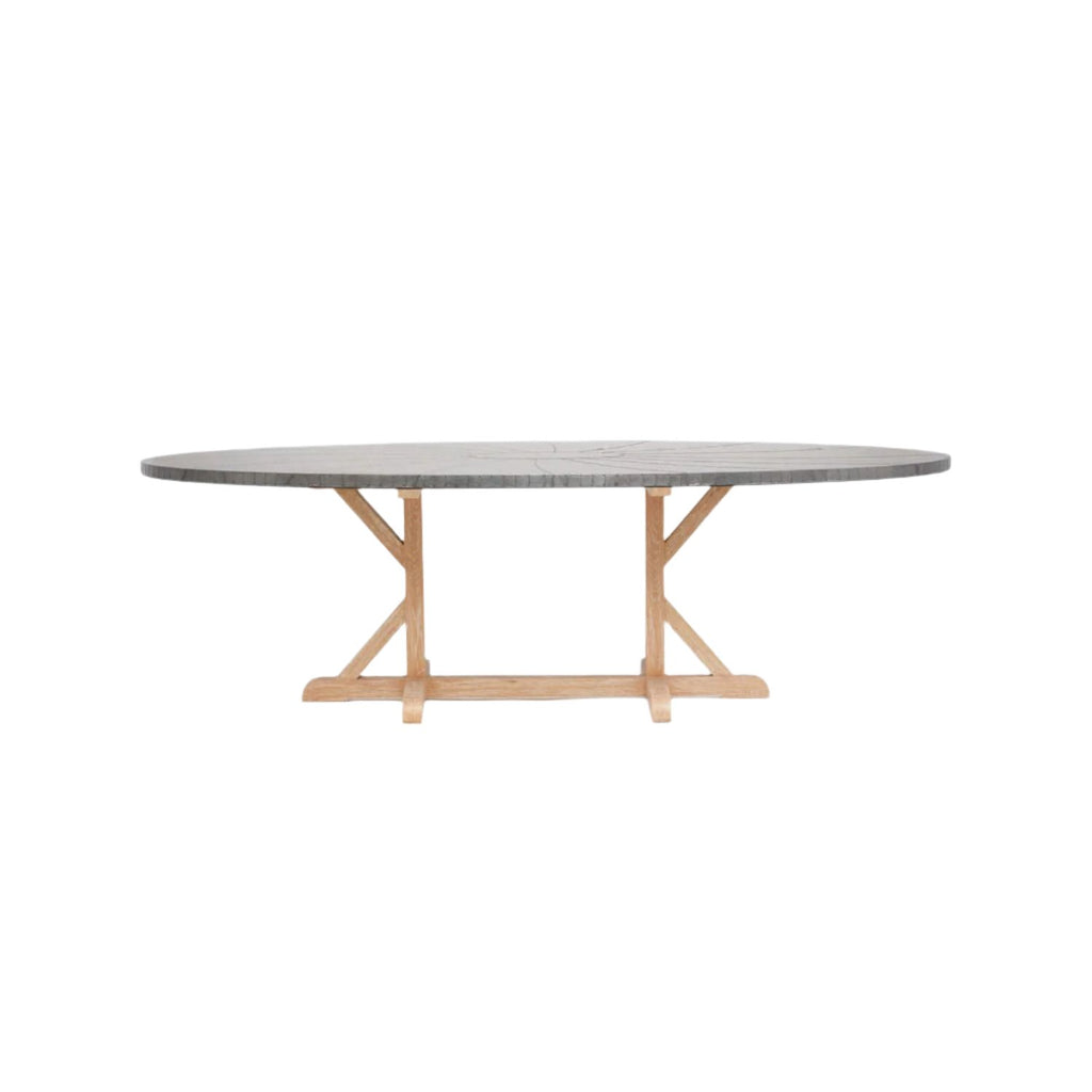 Dane Oval Dining Table - Sea Green Designs