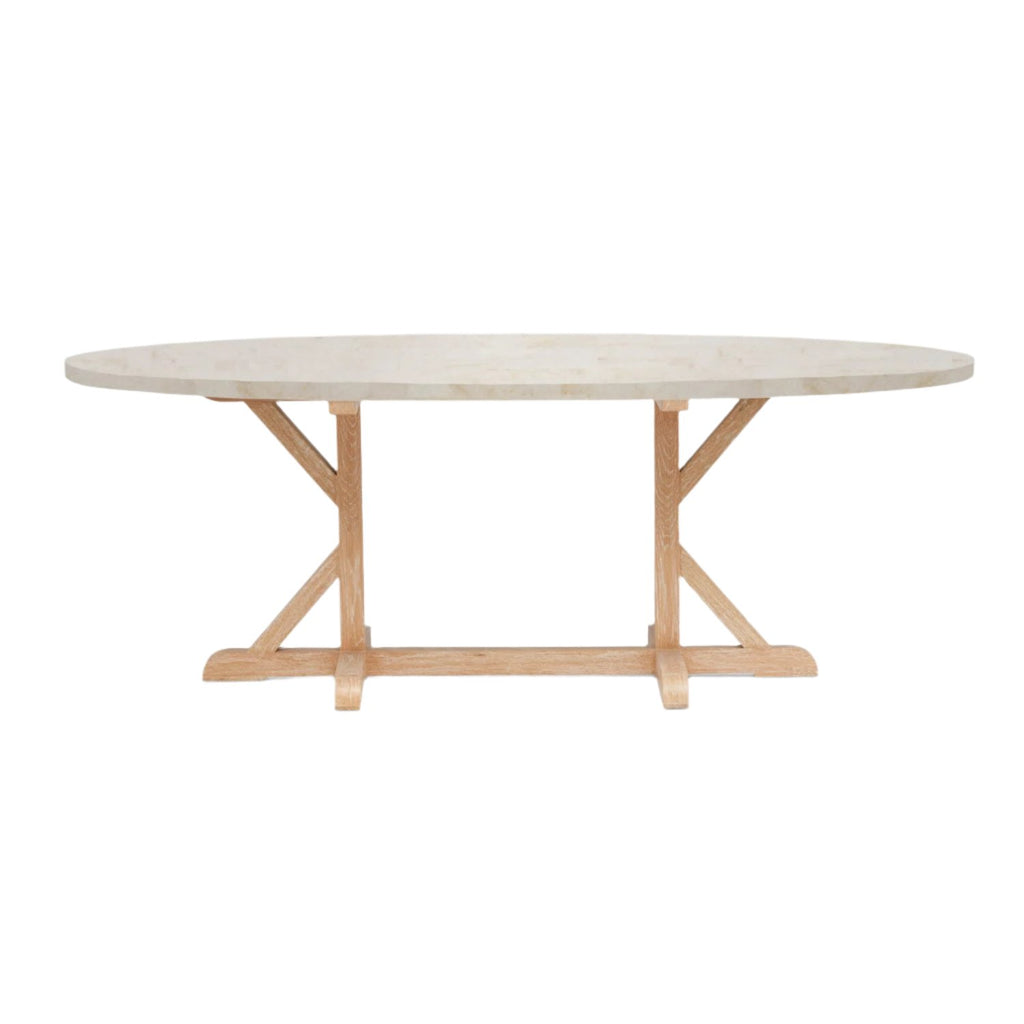 Dane Oval Dining Table - Sea Green Designs