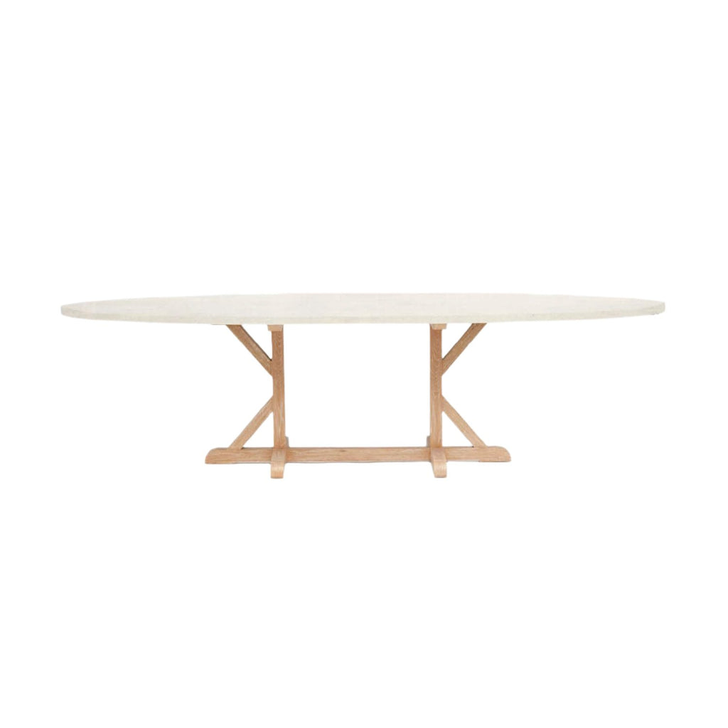 Dane Oval Dining Table - Sea Green Designs