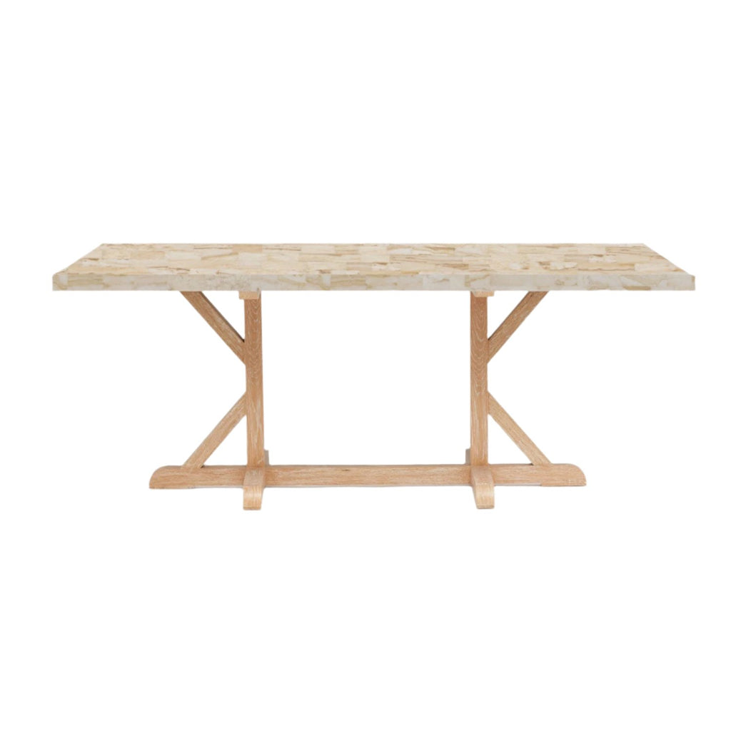 Dane Rectangular Dining Table - Sea Green Designs