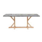 Dane Rectangular Dining Table - Sea Green Designs