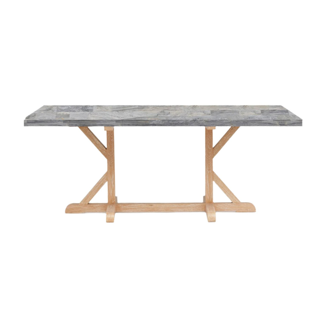 Dane Rectangular Dining Table - Sea Green Designs