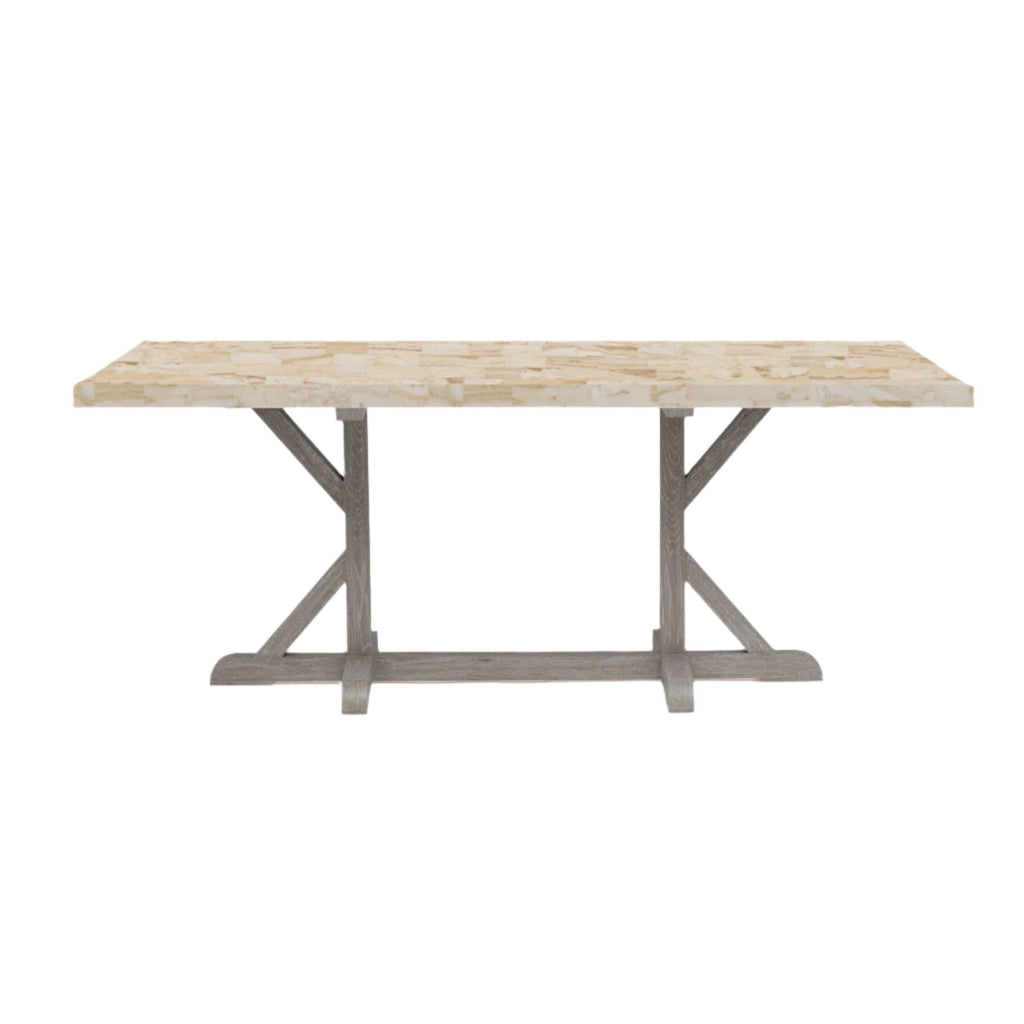 Dane Rectangular Dining Table - Sea Green Designs