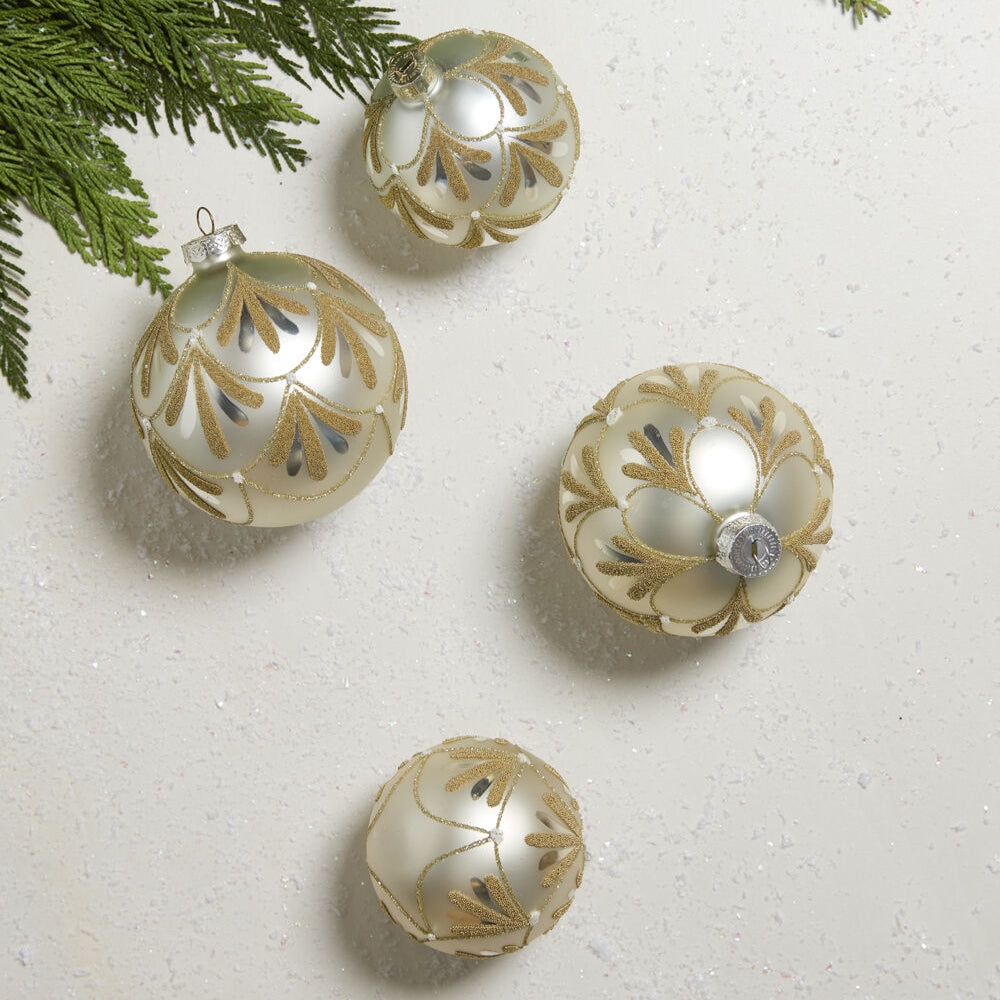 Gold Petal Ornament