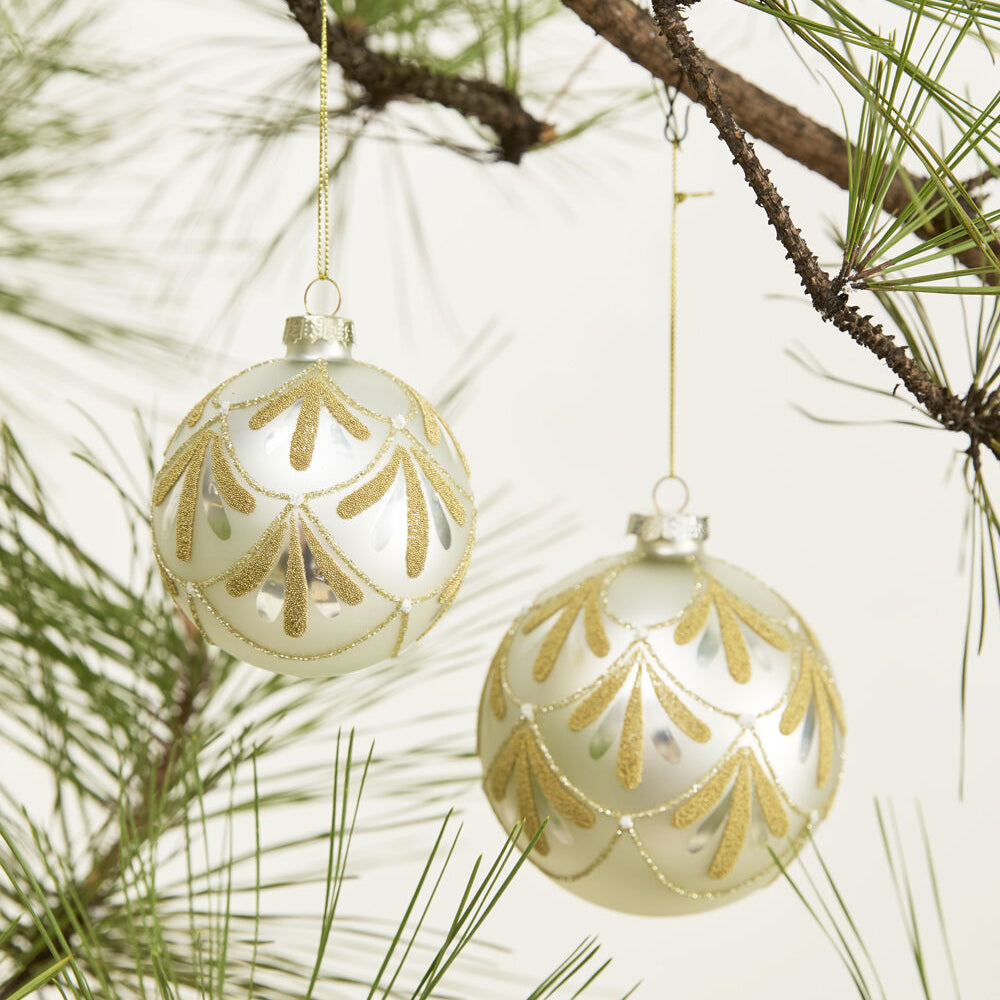 Gold Petal Ornament