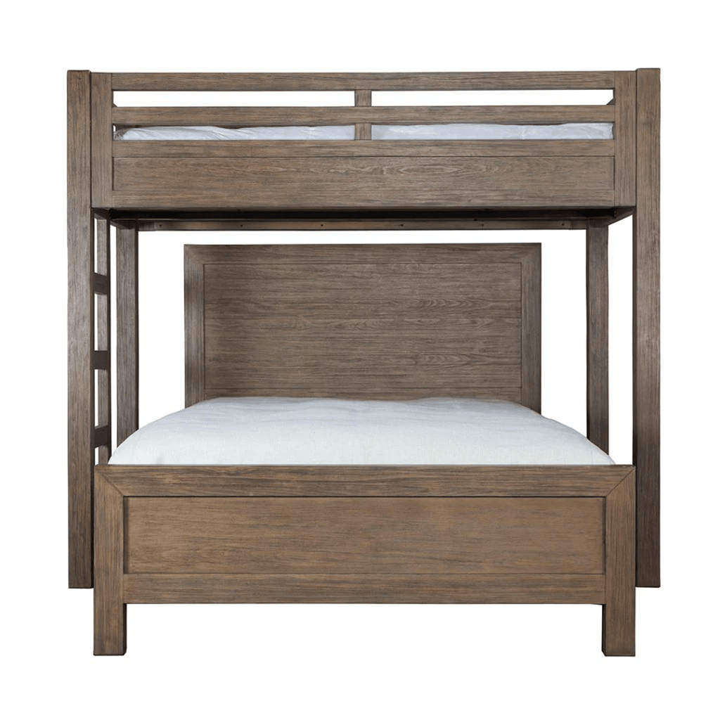 Hamilton Canopy Bed with Queen Bed Vintage Smoke Finish - Sea Green Designs