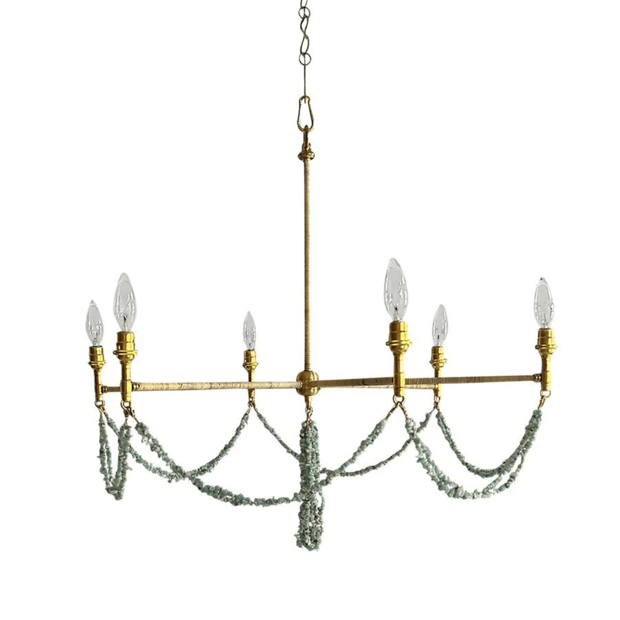 Heather Chandelier - 30" - Sea Green Designs