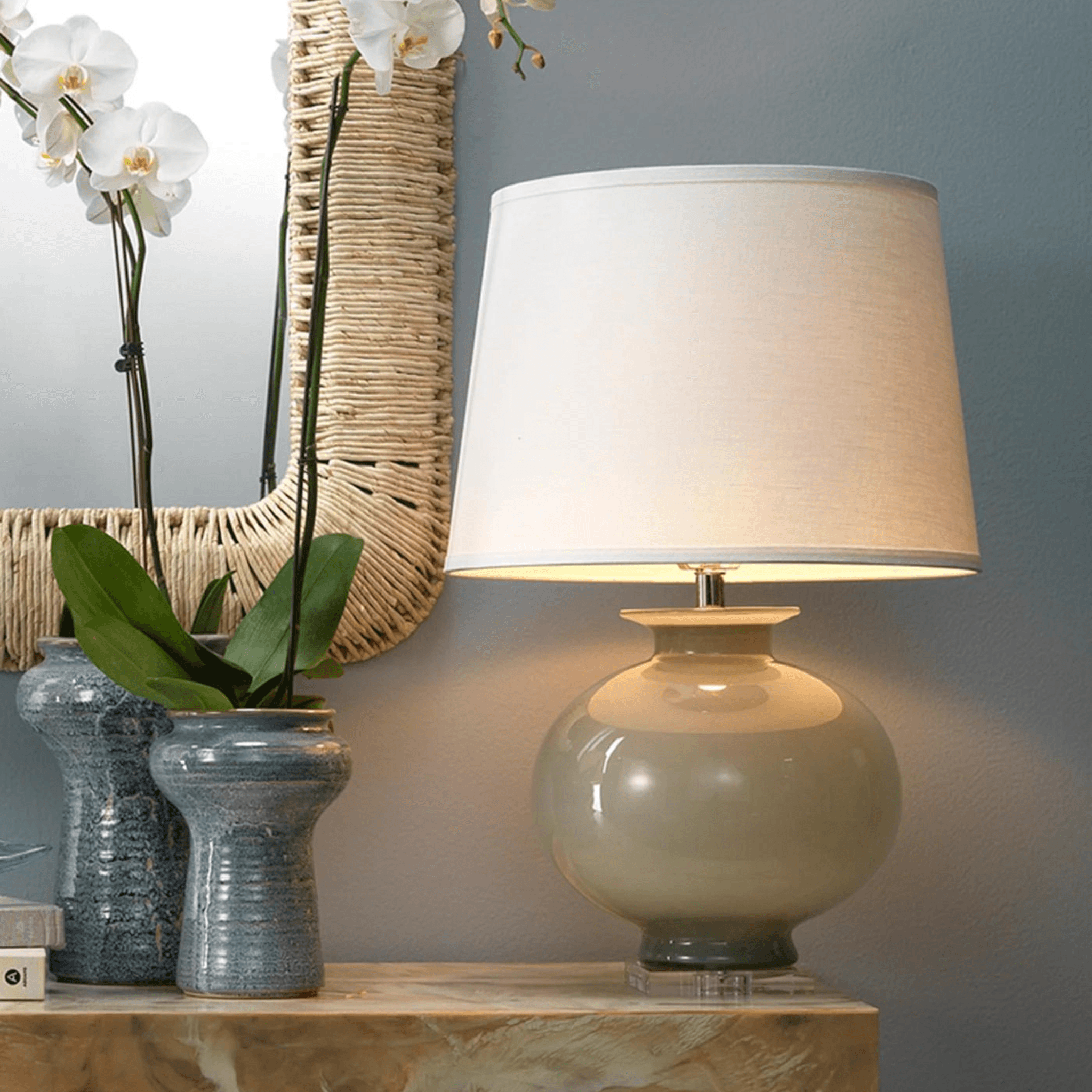 Heirloom Table Lamp - Sea Green Designs