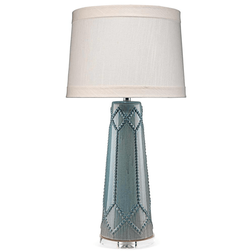 Hobnail Table Lamp - Sea Green Designs