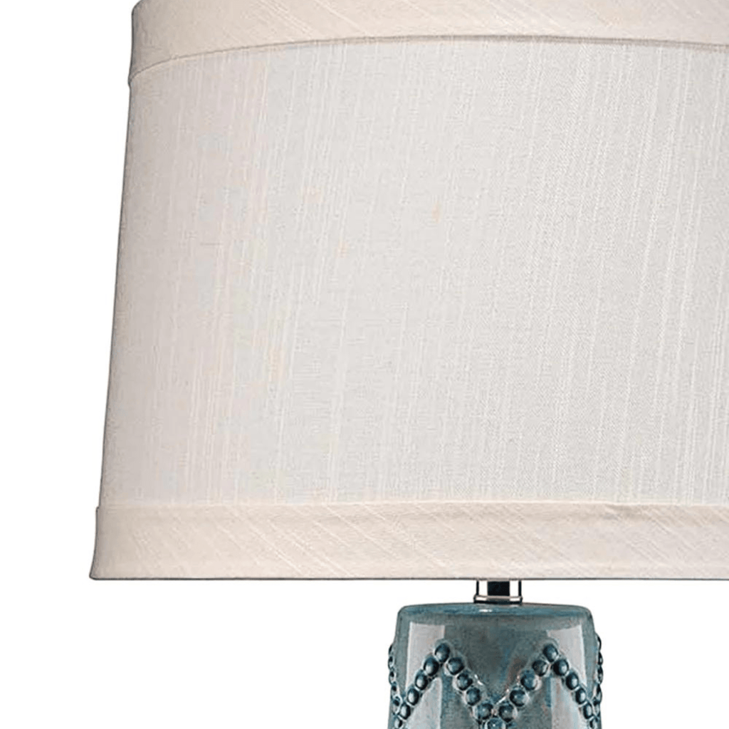 Hobnail Table Lamp - Sea Green Designs