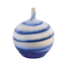 Horizontal Striped Vase - Sea Green Designs