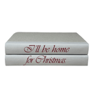 I'll be home for Christmas, Set of 2 Books - Sea Green Designs