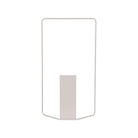 Itac Rectangular Vase - Sea Green Designs