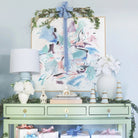 Christmas Village 3-Piece Set with 22K Gold Accents in Ivory