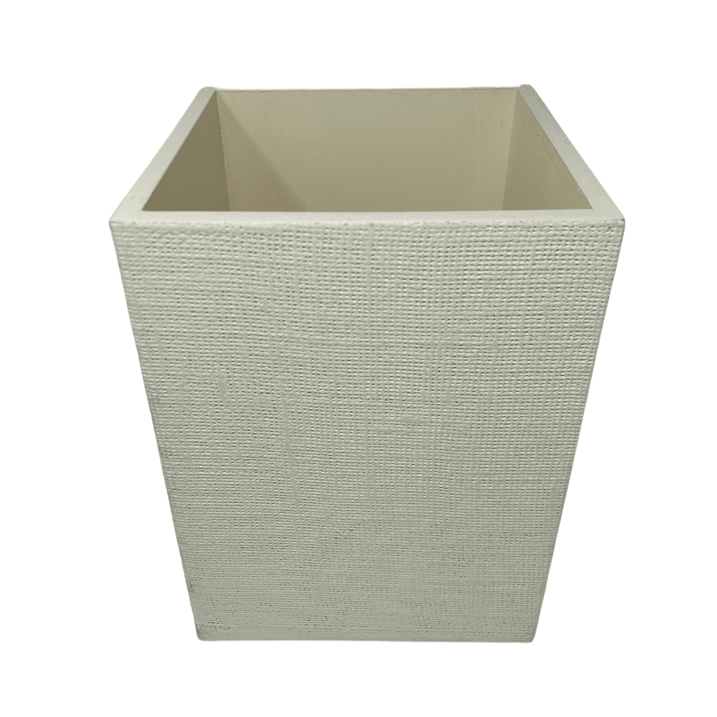 Linen Wastebasket - Sea Green Designs