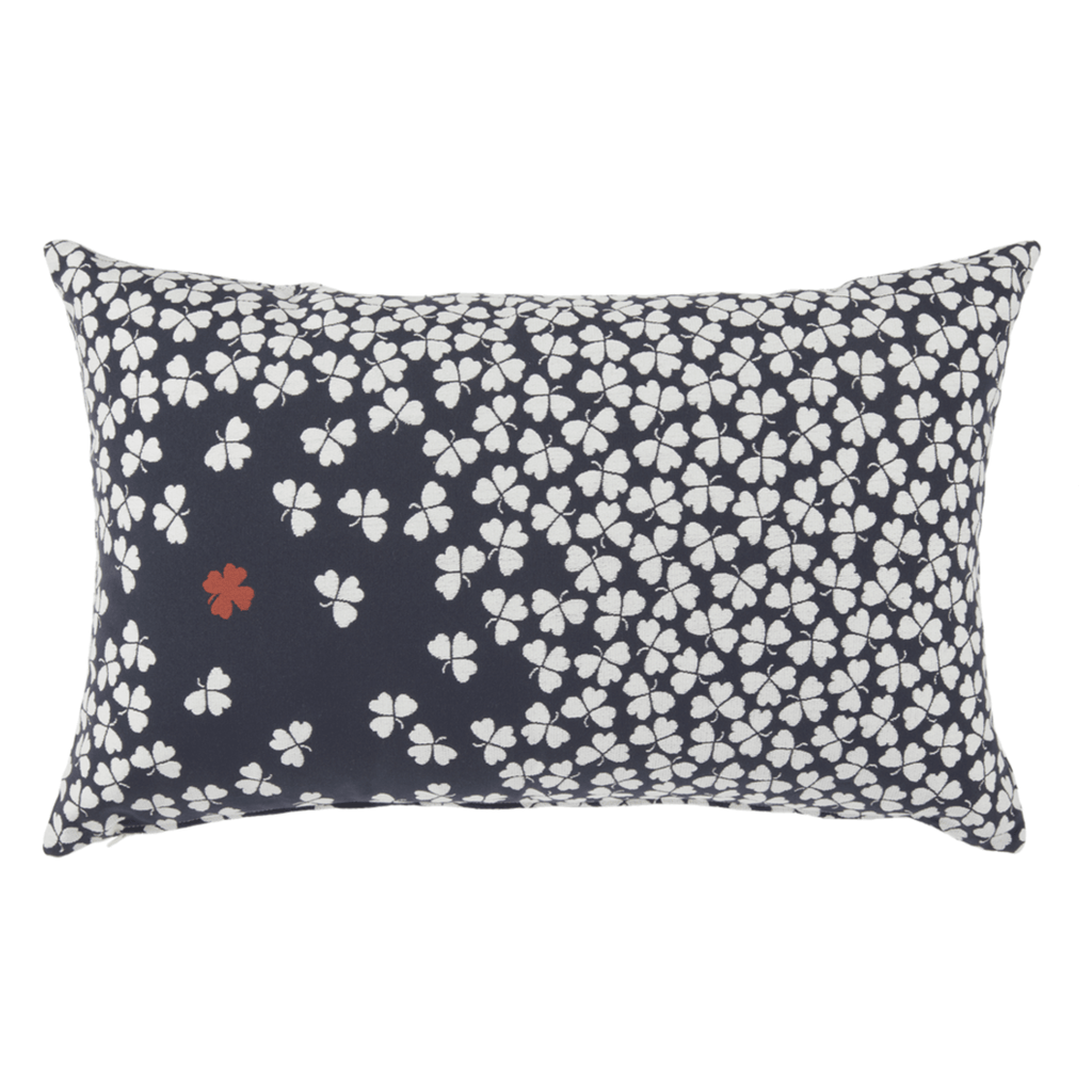 Lumbar Trefle Pillow - Sea Green Designs