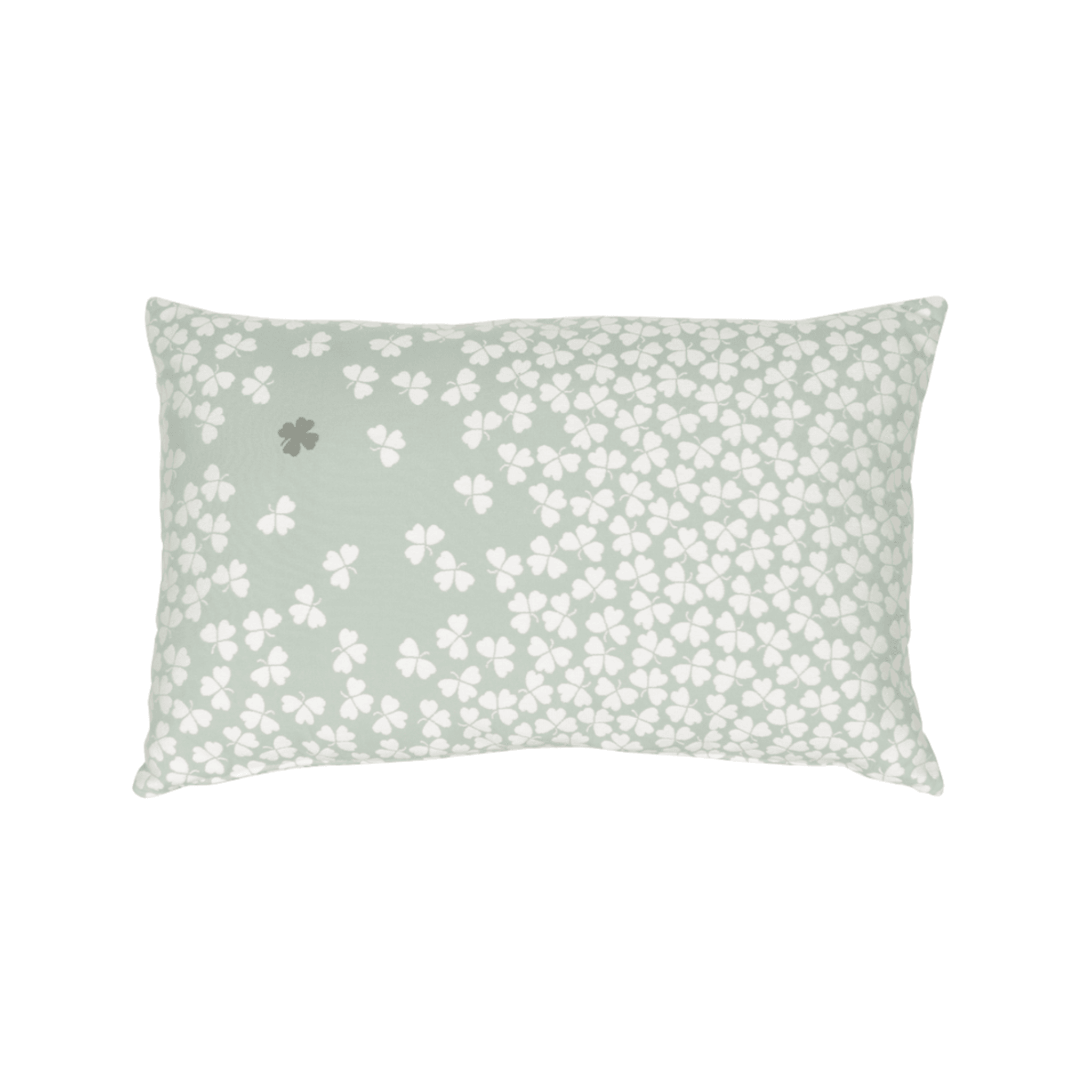 Lumbar Trefle Pillow - Sea Green Designs