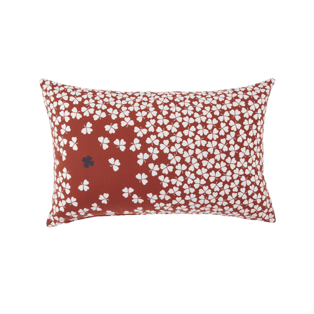 Lumbar Trefle Pillow - Sea Green Designs