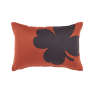 Lumbar Trefle Print Pillow - Sea Green Designs