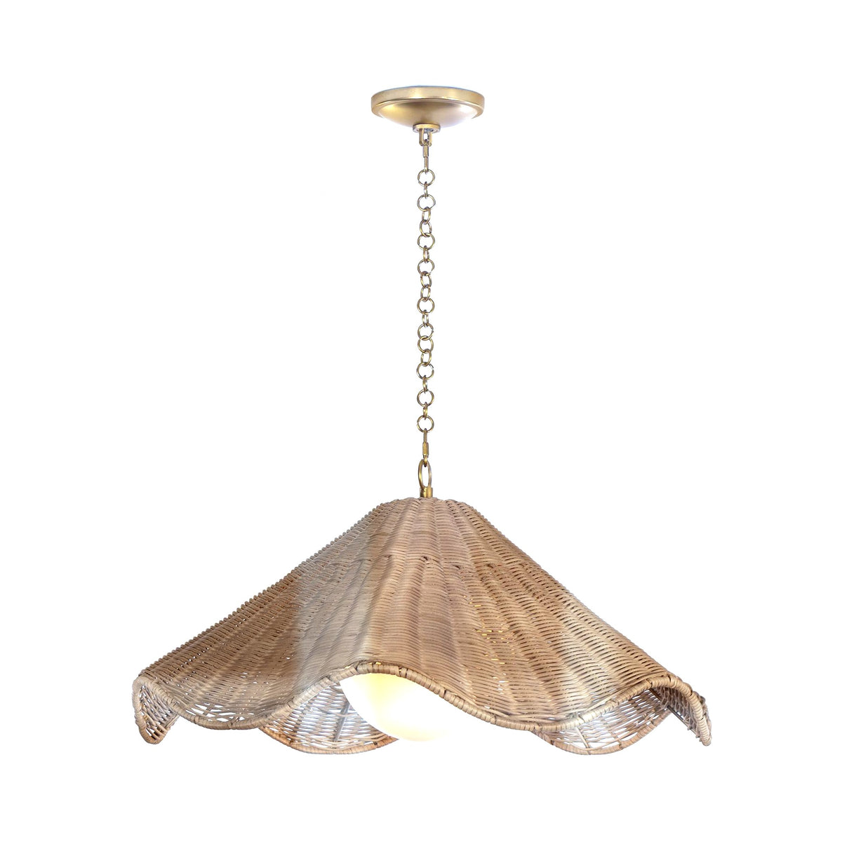 Margo Rattan Pendant, Large