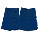 Margot Classic Blue Cocktail Napkins - Sea Green Designs