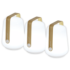 Mini Balad Bamboo Lamps H5" - Sea Green Designs