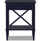 Monaco One Drawer Nightstand - Sea Green Designs