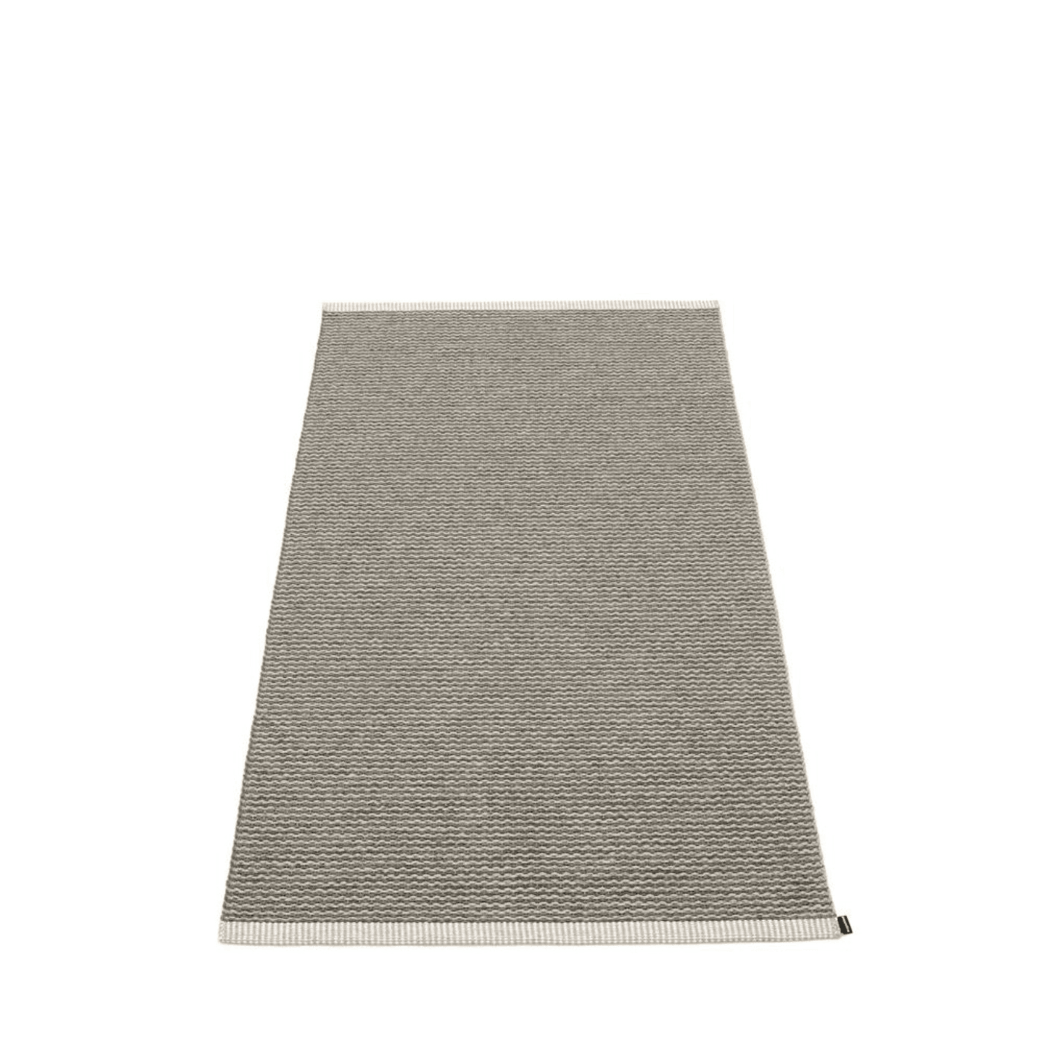 Mono Rug - Charcoal - Sea Green Designs