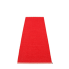 Mono Rug - Coral Red - Sea Green Designs