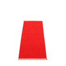 Mono Rug - Coral Red - Sea Green Designs