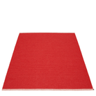Mono Rug - Coral Red - Sea Green Designs