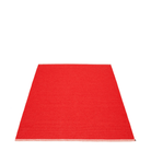 Mono Rug - Coral Red - Sea Green Designs