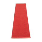 Mono Rug - Coral Red - Sea Green Designs