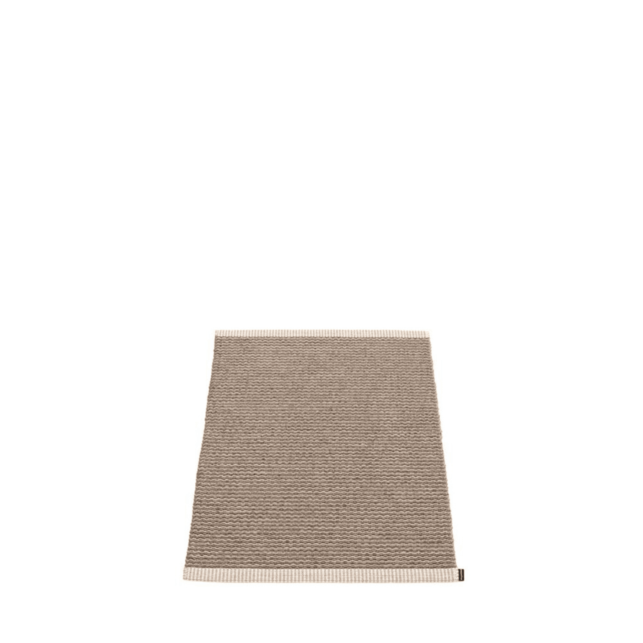 Mono Rug - Dark Mud - Sea Green Designs