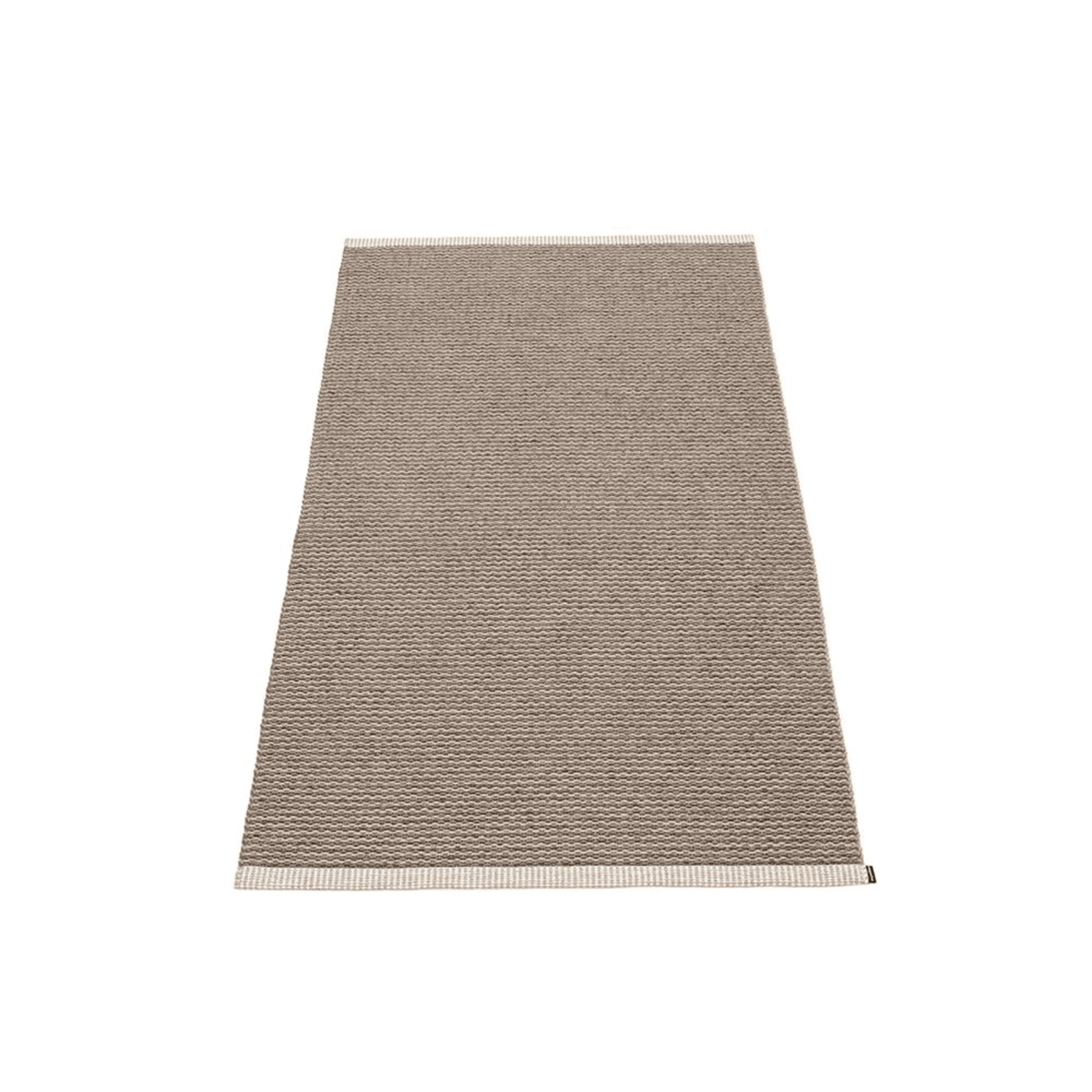 Mono Rug - Dark Mud - Sea Green Designs