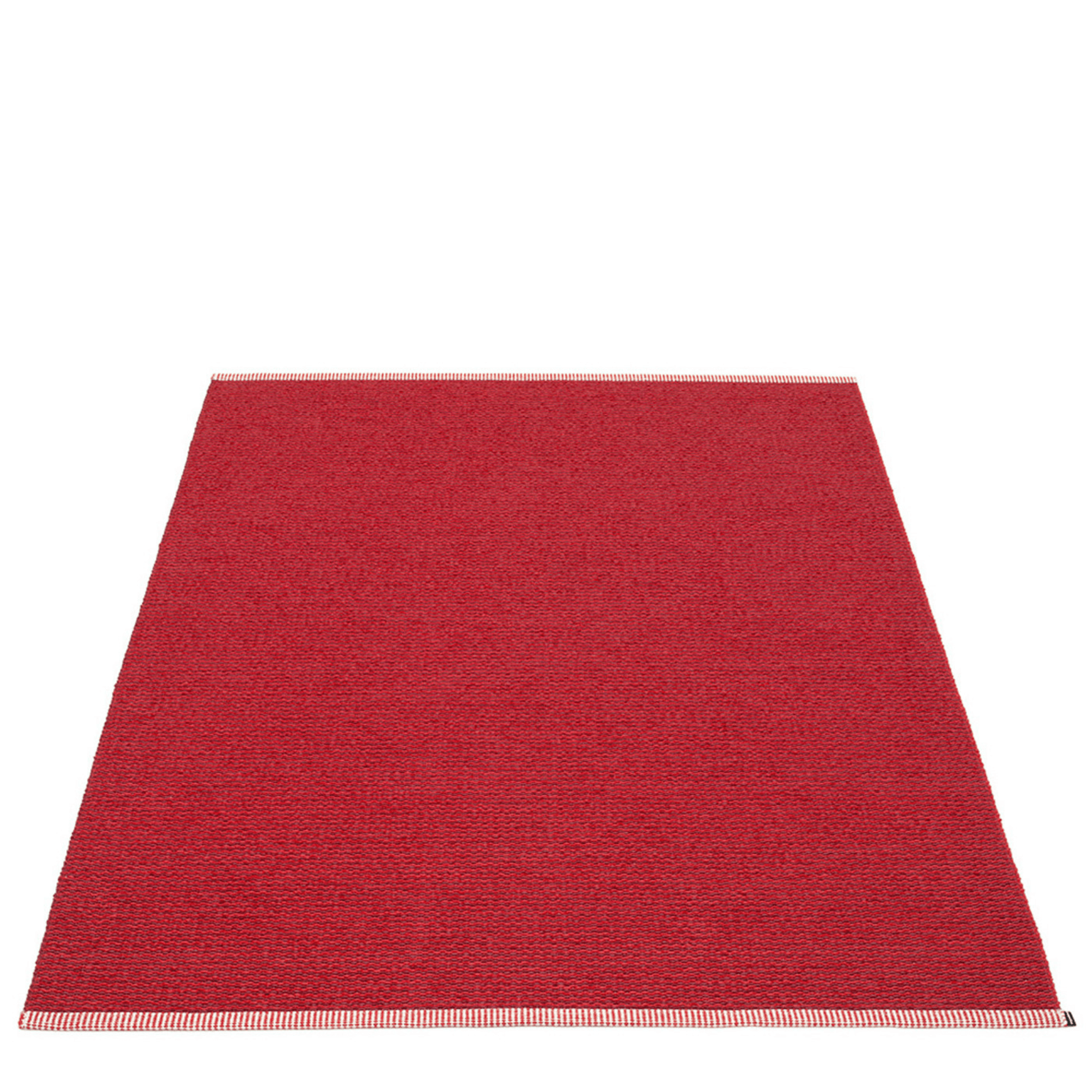 Mono Rug - Dark Red - Sea Green Designs