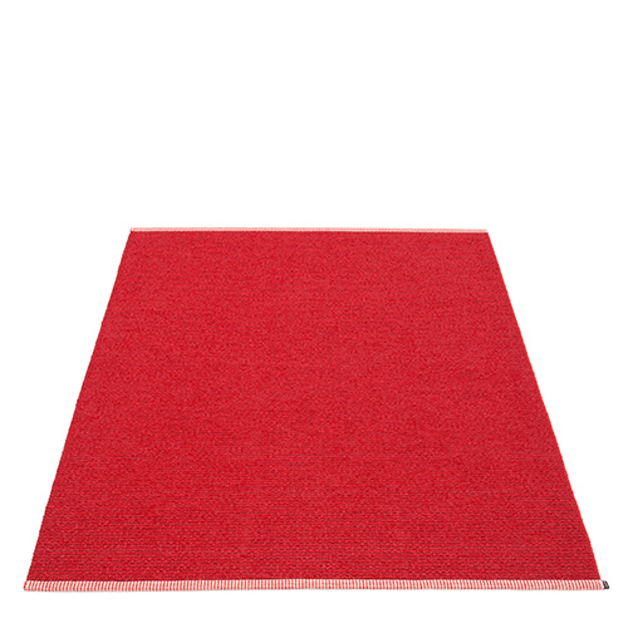 Mono Rug - Dark Red - Sea Green Designs