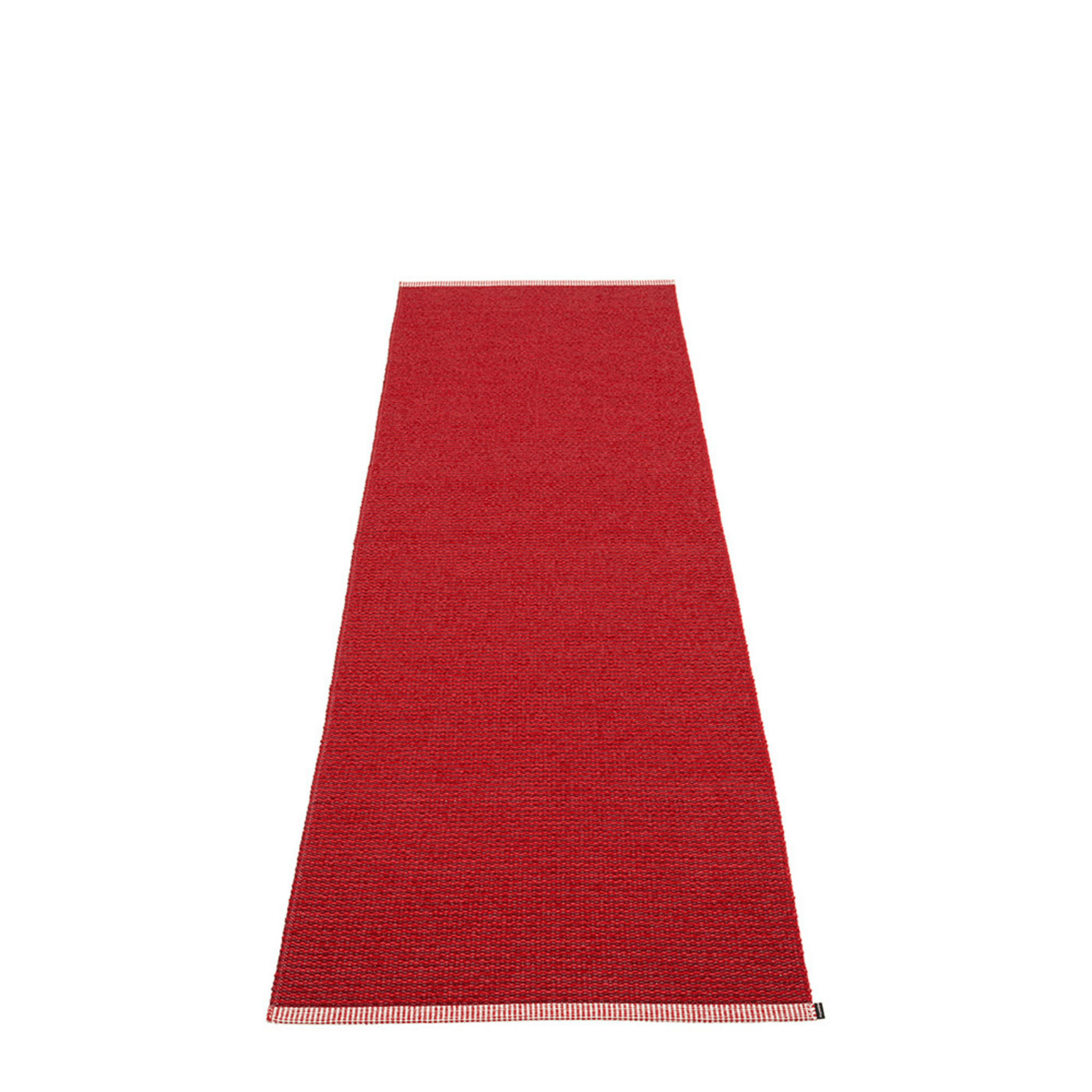 Mono Rug - Dark Red - Sea Green Designs